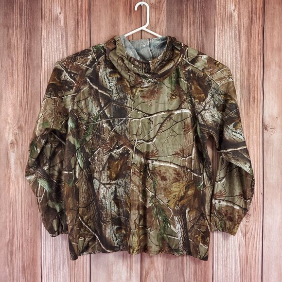 Gamehide Jacket Mens 3X Camouflage Realtree Edge Insect Shield EliminTick Hooded - Picture 2 of 16